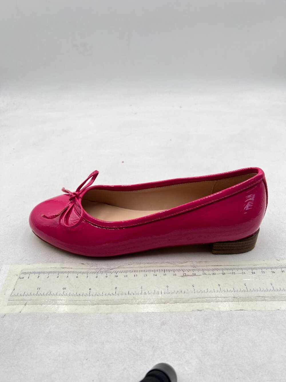 YDN Hot Pink Bowknot Round Toe Comfortable Ballets Slip on Walking Office Shoe